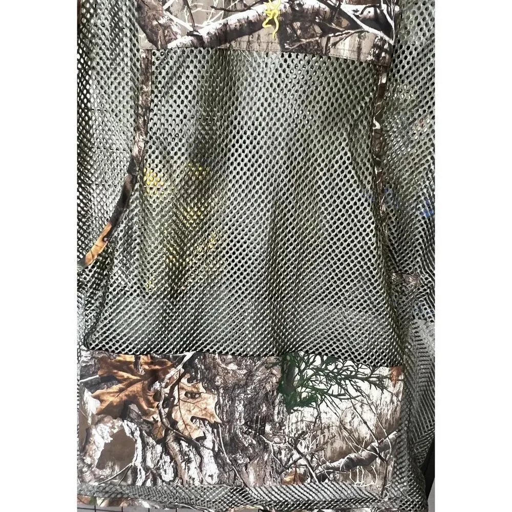 BROWNING mesh realtree hunting trapper vest NWOT SZ XL